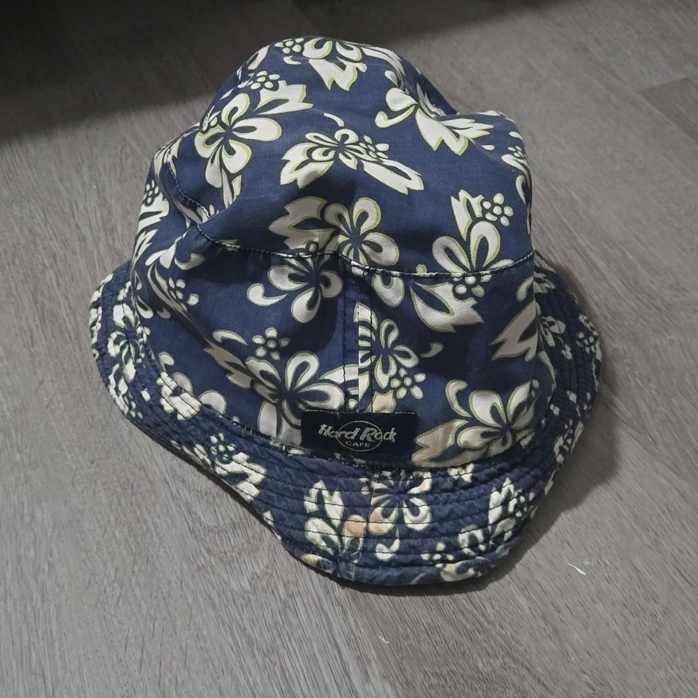 Vintage Reversable Hard Rock Cafe Orlando Bucket Hat